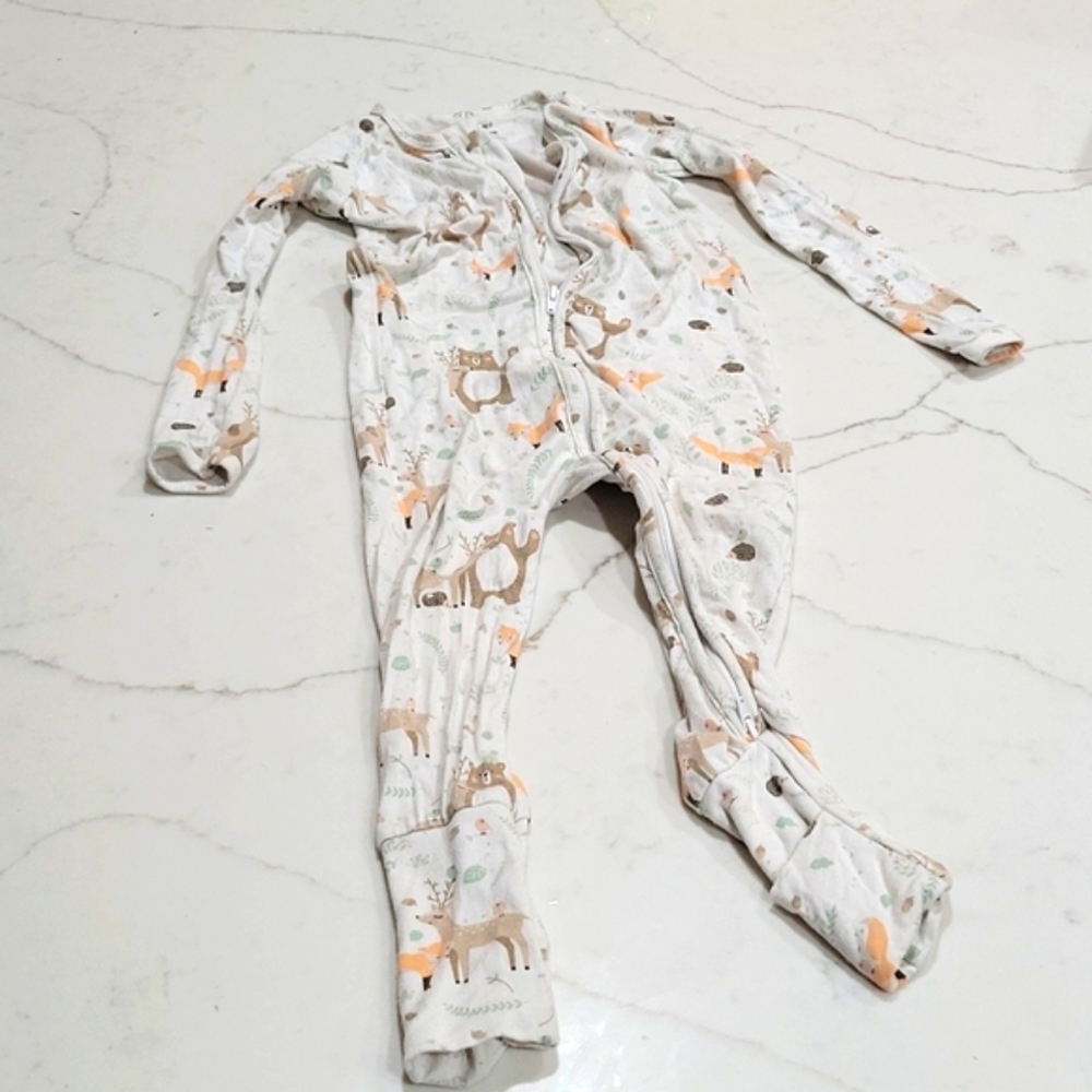 Baby pajamas little sleepies zipsuit